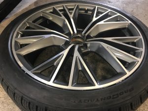 Audi R8 - Refinishing Machine Cut Wheels - After