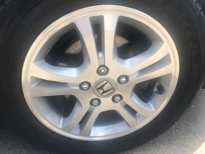 Honda - Refinishing Machine Cut Wheels - After