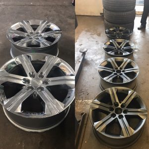 Wheel Customization Before & After