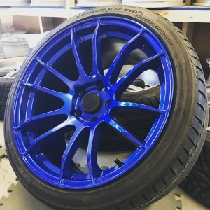 Wheel Customization - Blue